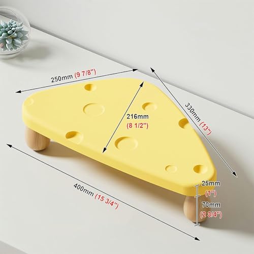 Support d'angle pour écran de bureau et étagère de table triangulaire