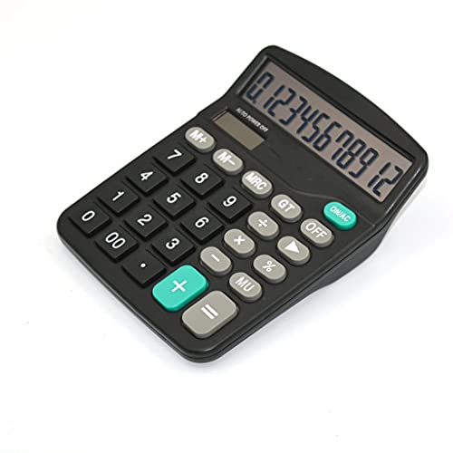 Calculadoras electrónicas de Escritorio de Pantalla Grande de 12 dígitos, calculadoras Escolares para el hogar y la Oficina, Herramientas de Contabilidad financiera