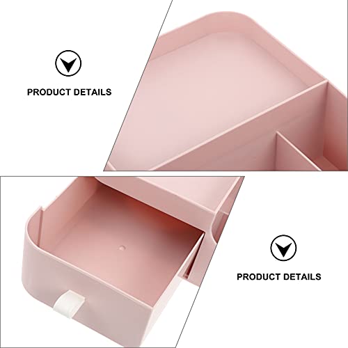 OSALADI Organizador de maquiagem Caixa de armazenamento de cosméticos para mesa Multi- Caixa de arma