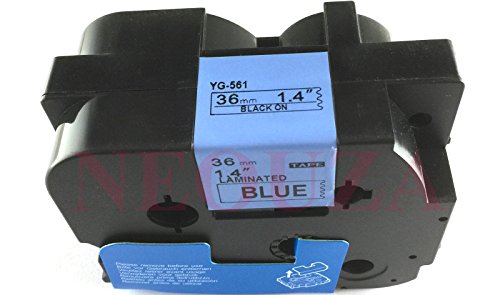 Black on Blue Label-Brother-Nastro etichettatrice