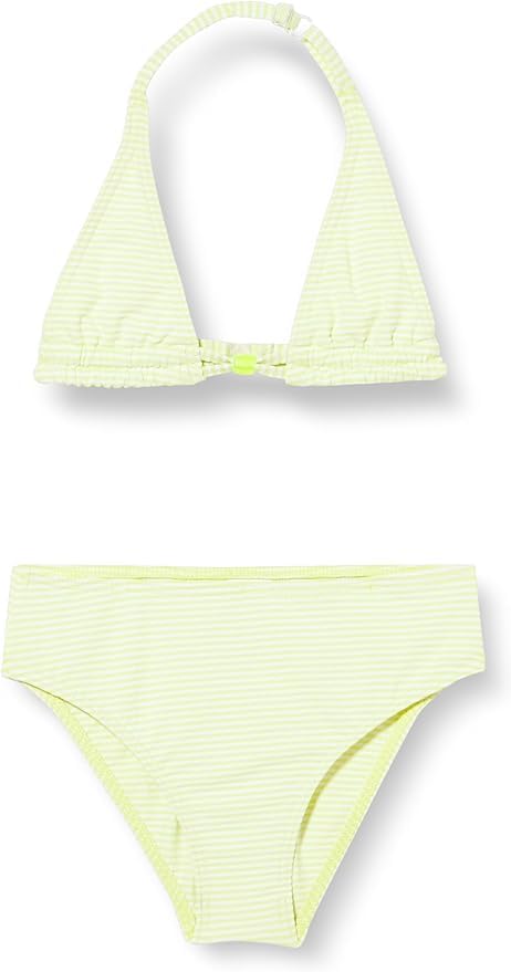 Maillot de bain deux pièces gaufré fillette Haute Pression extensible et confortable