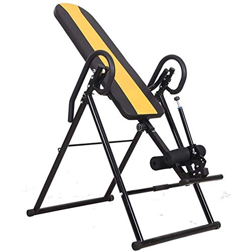 SXZZ Plegable Gravedad De Altas Prestaciones Tabla De Inversión, Terapia Banco Volver Camilla, Altura Ajustable 360 ​​° Formación del Balanceo Tabla De Inversión para La Terapia De Alivio del Dolor
