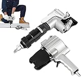 QuinteZhenTially Metal Banding Machine,Pneumatic Steel Strapping Tools,Heavy Duty Air Combined Split Packaging,W Tensioner & Cutter Sealer,for Crates,Pipes,Structural Steels Other Industries 32mm