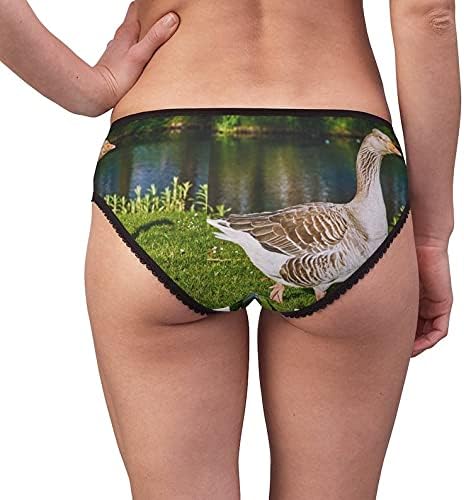 Walk Along The River Panties, Walk Along The River Underwear, Briefs, Cotton Briefs, Funny Underwear, Panties For Women