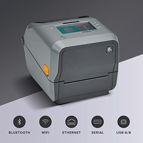 Image of Zebra ZD621 Thermal Shipping Label Printer | Color Touch LCD | 4x6 | No Ink