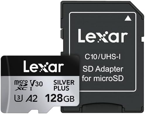 Cartão de Memória Lexar Professional SILVER PLUS microSDXC UHS-I ...