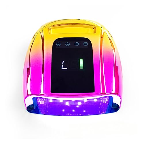 Lampe à ongles rechargeable avec ponceuse sans fil et séchoir LED manucure