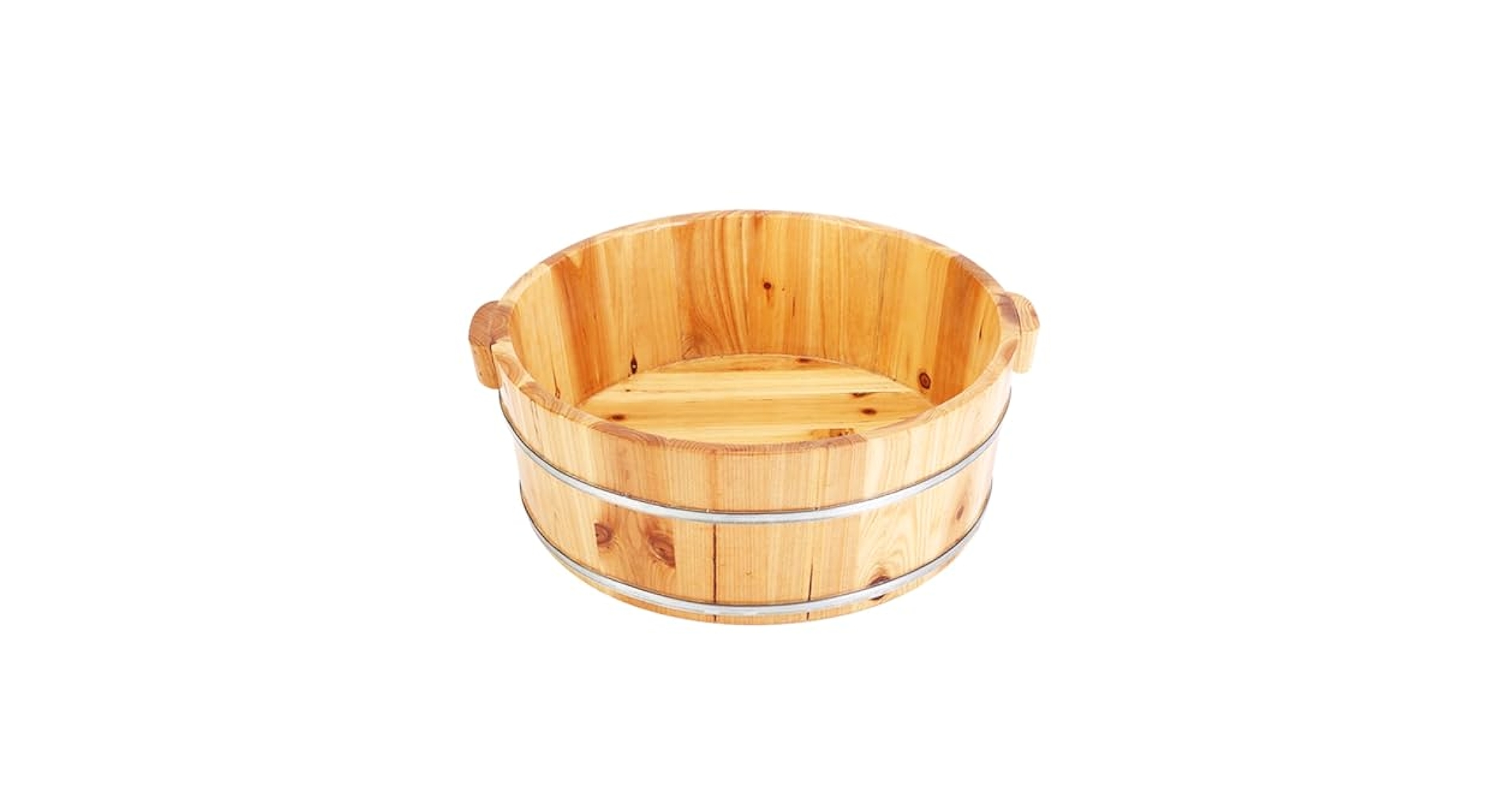 ひのき製円形湯桶 ピンクハンドル付き みよし漆器本舗 湯浴セット 湯桶 風呂桶 風呂椅子 セット 木製