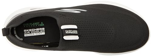 Skechers Skechers Women's Go Run Lite - Aurora SkySneaker, Black Textile White Trim, 8 UK