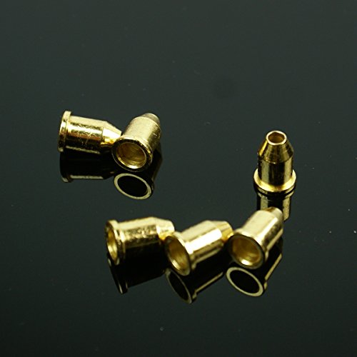 General Guitar string Thru body Ferrules Bushing Set,6pcs,gold plated