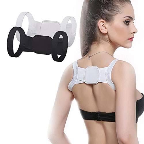 ToYooZe Posture Corrector - Adjustable Back Brace for Men and Women -Relieves Neck, Shoulder, Clavicle, and Back Pain, Back Belt for Back Pain, Breathable Design