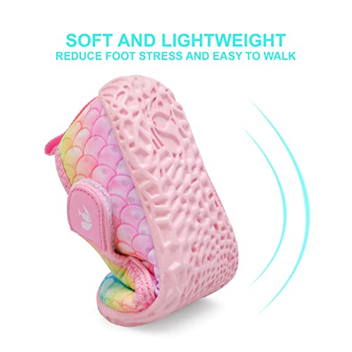 Image of FEETCITY Boys Girls Water Shoes Kids Aqua Socks Quick Dry Barefoot for Beach Swimming Pool