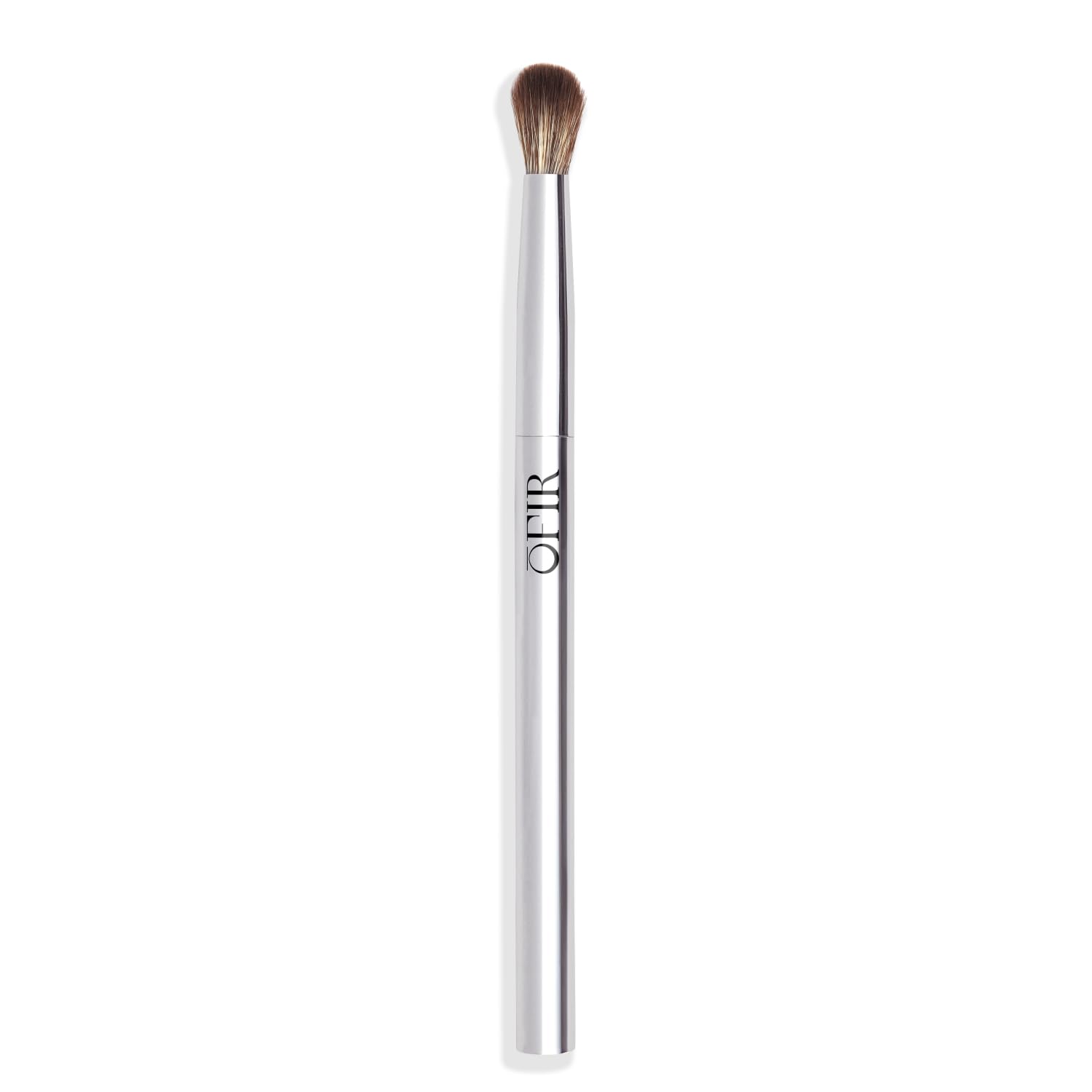 OFIR Soft Arch Brush, Feather Fan Shape Eyeshadow Brush, Sensitive Skin Friendly, Easy to Clean, Vegan, Aluminum Handle