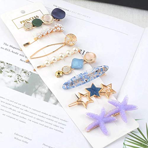 Women's Edition Pearl Hairclip, Elegant Accessory