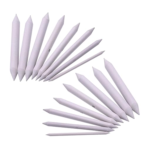 Hohopeti Blending Stumps and Tortillions Set 18pcs Sketch Rub Pencil for Artists