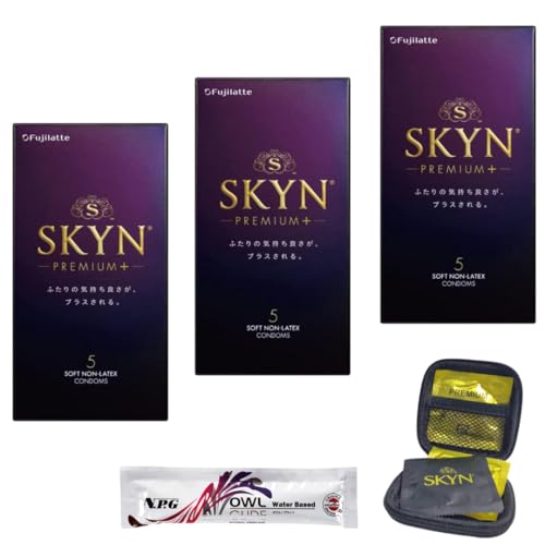 SKYN �v���~�A���v���X �R���h�[�� 5�� ×3�� �y�P�[�X�����[�V�����Z�b�g�z