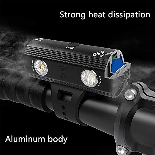 Volo Un 650 Faro per Bici per Ciclismo Notturno