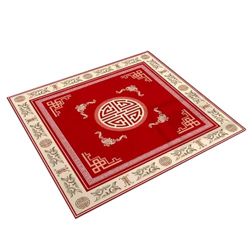 Funda De Mesa Para Mahjong Copper Red 60x60cm