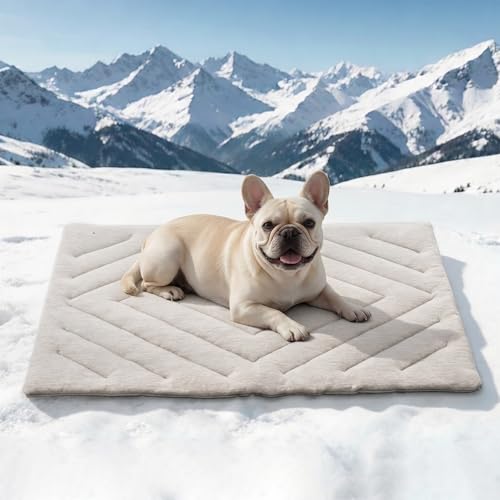 BECROWM Dog Cooling Mat Self Coolings Foldable Cooling Pad for Dog in Summer Coolings Mat for Dogs...