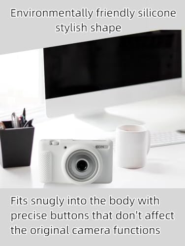 Funda de silicona para cámara Sony ZV-1F/ZV-1 II/ZV-1M2 miniatura 4