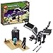 LEGO Minecraft The End Battle 21151 Ender Dragon Building Kit Includes Dragon Slayer and Enderman Toy Figures for Dragon Fighting Adventures (222 Pieces)