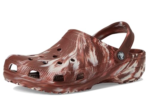 Image of Crocs Unisex Adult Classic Clog 206867-2FM Dark Clay /Multi M3W5