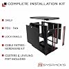 15U Server Rack Cabinet 35 Deep, Deployment-Ready Network Rack Enclosure with PDU, Fan & Shelf, Rolling IT Cabinet for Installers, AV Systems & Infrastructure
