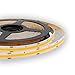Produktbild LED Streifen Stripe 24V COB 10W/Meter warmweiß 3000K - 1000lm/M - CRI > 80 - dimmbar Lichtband - Homogenes Licht - Strip - keine Lichtpunkte erkennbar (2 Meter - 2000mm)