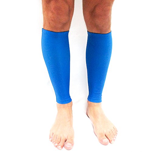 ATB Pair Calf Leg Running Compression Sleeve Socks Splint Support Brace Cooling M