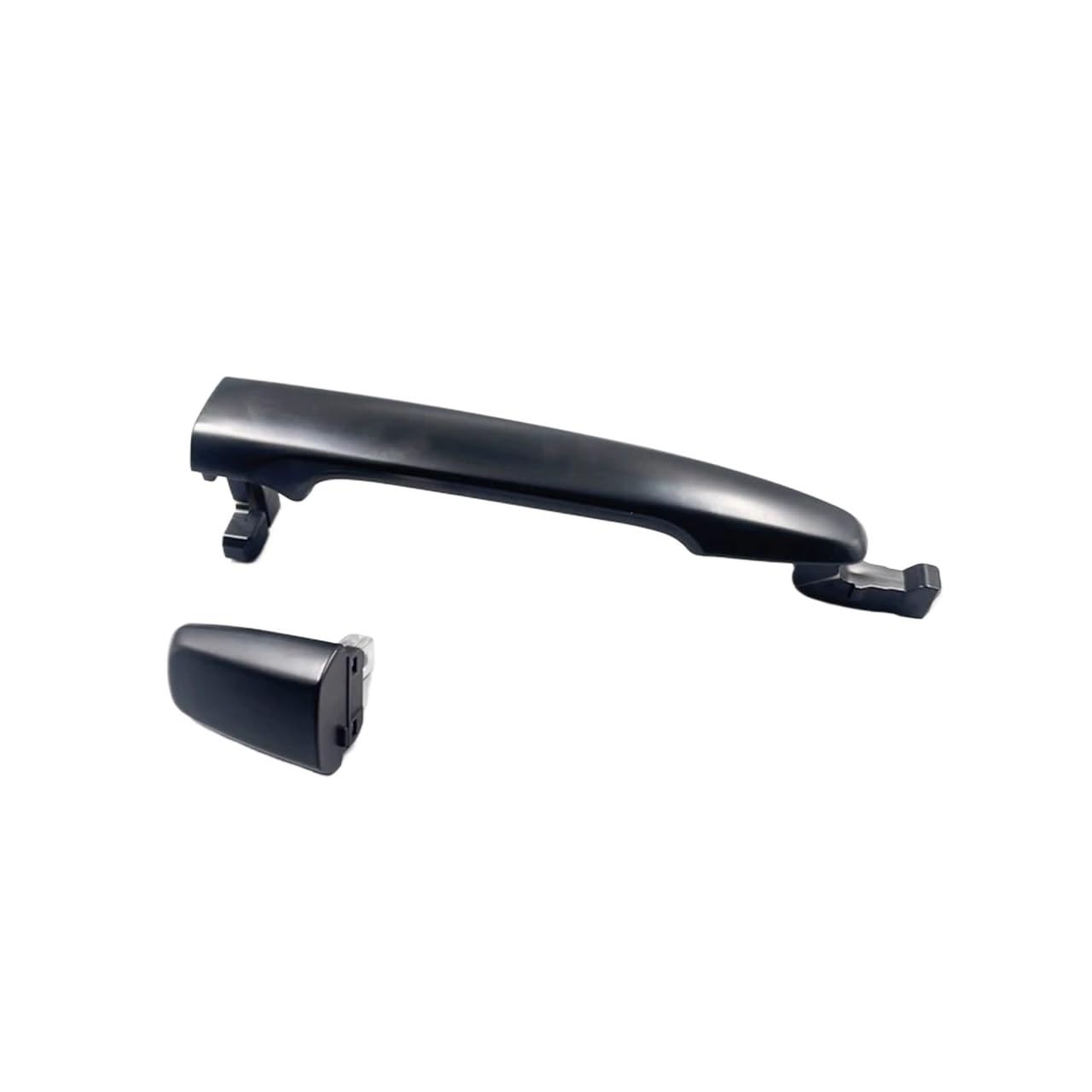 HLJNLVBN Door Handle for Mitsubishi for Lancer 2008 2009 2010 2011 2012 2013 2014 2015 2016 2017 Sedan Door Black Handle(Rear Left)