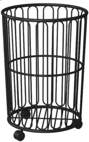 Xiraivke金属製 ランドリーバスケット キャスター付き 大容量汚れ衣類収納 洗濯かご 洗面所/バスルーム/ランドリールーム用 おしゃれ多機能 家庭用大型汚れ物収納?
