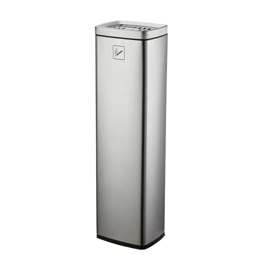 訳あり‼️ スタンド灰皿 屋外 角型 シルバー 吸い殻入れ アッシュトレイ Amazon.co.jp: スタンド灰皿 屋外灰皿 角型 シルバー 吸い殻入れ