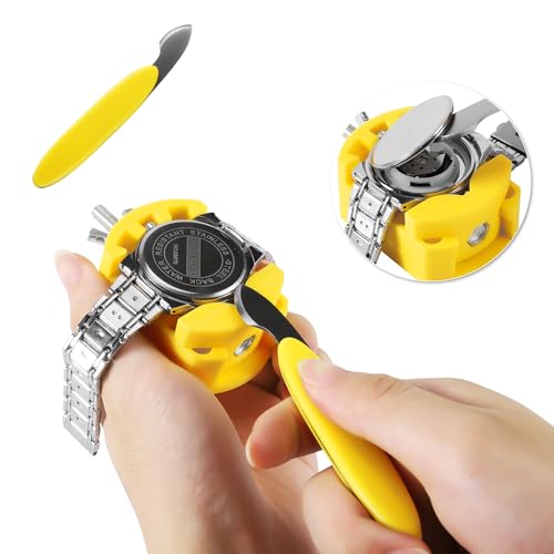 4 PCS Professional Watch Back Removal Tool,Pry Back Case Opener, Battery Replacement Set, Watch Repair Kits - Image 4