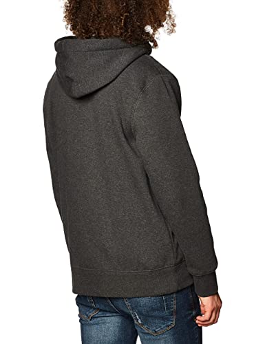 Tommy Hilfiger Men's Hoodie Sweatshirt with Magnetic Zipper, Charcoal Grey Heather Large3
