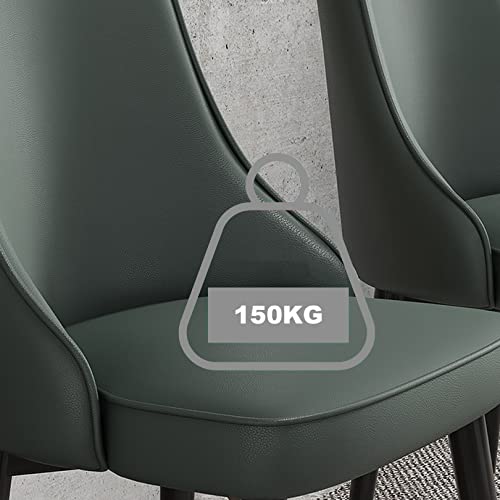 Chaise de salle à manger confortable et rembourrée en éponge résiliente