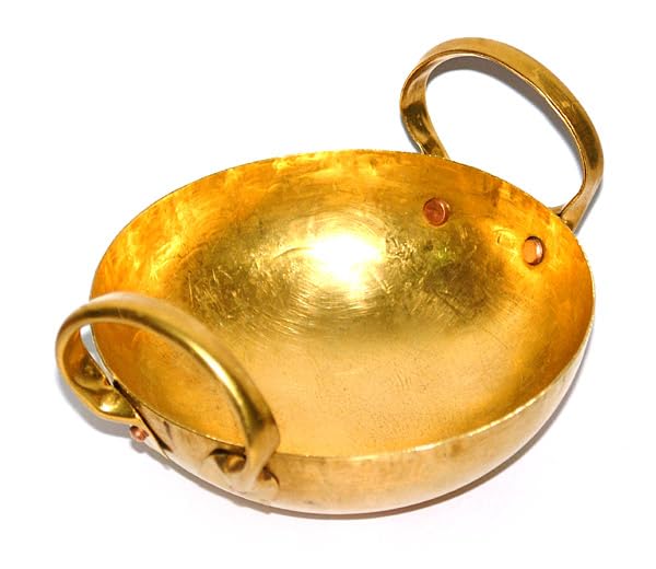Wok de Latón 6 Pulgadas UNCLEJUM miniatura 2