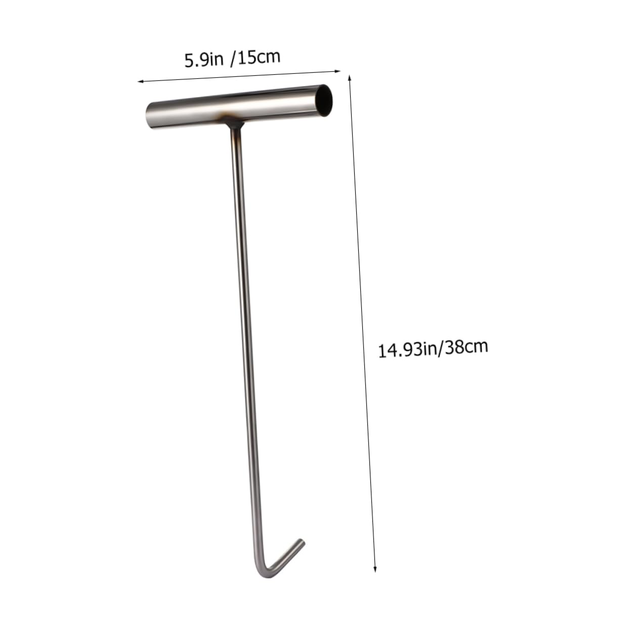 FUNOMOCYA Drain Lifting Hooks Manhole Cover Lifter Pull Hook for Lifting Manhole c