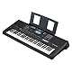 Yamaha PSR-E473 Digital-Keyboard, schwarz – Tragbares, vielseitiges Digital-Keyboard mit 61 anschlagdynamischen Tasten