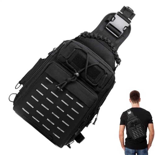Sac à dos pour équipement de pêche portable avec support canne à pêche - 6