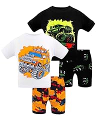 4pcs-black/White-monster Truck-sba24