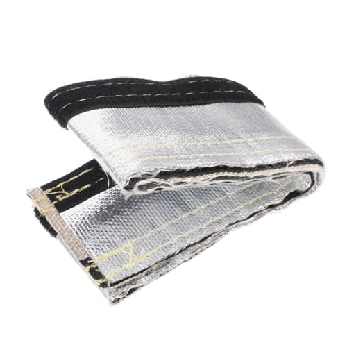 ULTECHNOVO Manguito aislante térmico para coche, funda para protección de cables y líneas de freno, bobinado térmico para motores con sobrecalentamiento, fácil de instalar y ligero