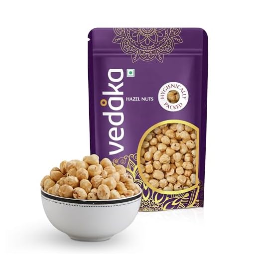 Amazon Brand - Solimo Premium Dried Hazelnuts, 250g