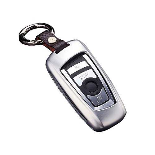 JCSPORTLINE Cubierta para llave inteligente con control remoto para Carcasa de la tapa de la funda de piel