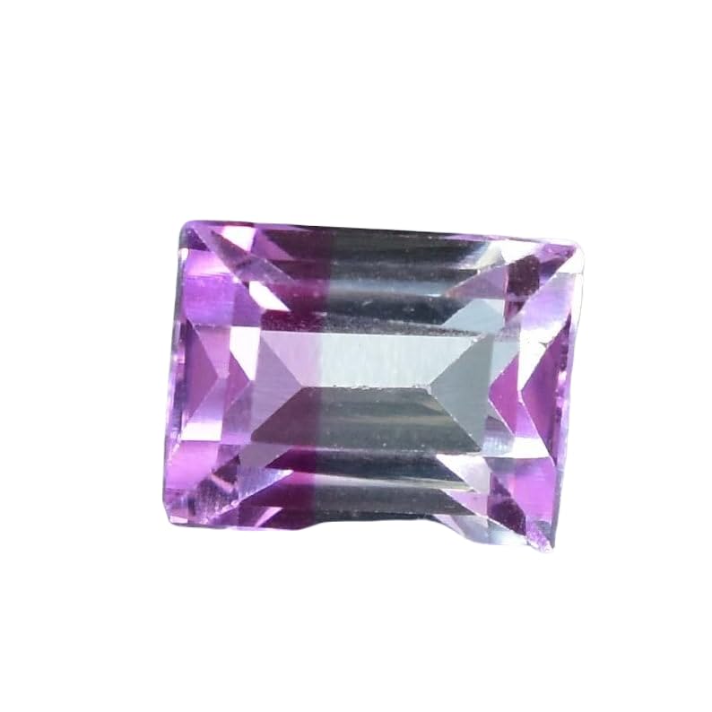 Saphir rose naturel 8x6mm pour remplacer une pierre perdue ou rénover un vieux bijou