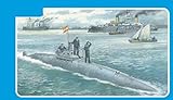 Mikro Mir 144-021 - 1/144 Peral - First Electric Battery-Powered Submarine Scale