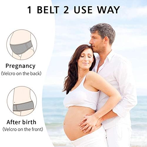 Amazon Brand  Hikaro Pregnancy Support Belt Maternity Clothes Back Support Belt Sacroiliac