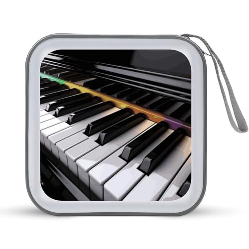Bolsa portátil para CD y DVD con gran capacidad para guardar discos sin arañazos 2