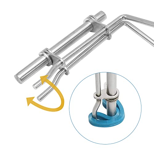 Image of 3pcs Hydraulic Cylinder Piston Tool Kit Set Universal Internal Piston Seal Tool，Hydraulic Cylinder Piston Repair Seal Kit, U-Cup Rod Seal Installation Tool Kits Upgraded Seal Twistor Install Tool Set