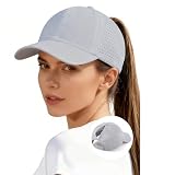 LISHIHE Basecap Damen Sommer Ponytail Mesh,Baseball Caps Für Damen Pferdeschwanz,Sport Kappe Damen Atmungsaktiv Leicht