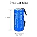 CITYORK 4 Pack 3.2v 32700 LiFePO4 Lithium Li Ion Rechargeable Batteries with DIY Nickel Sheets, 35A Continuous Discharge Maximum 55A Battery